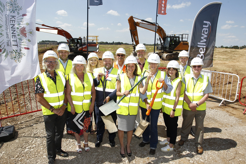 Groundbreaking ceremony takes place at Garden Village